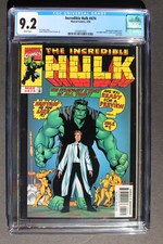 INCREDIBLE HULK #474 LAST issue Abomination 1999 HOMAGE to SA #1 cover CGC 9.2