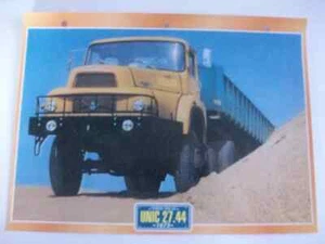STECKKARTE LKW BAUSTELLEN UNIC 27.44 1973 - Bild 1 von 1