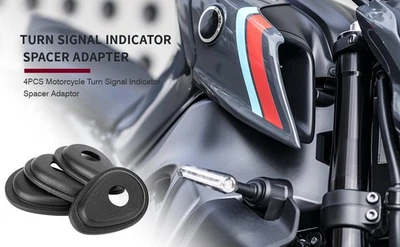 Turn Signal Adapter Plate Stalk For Yamaha YZF R6 R1 FZ1 FZ6 FZ8 Fazer MT09 MT07 - Изображение 1 из 4
