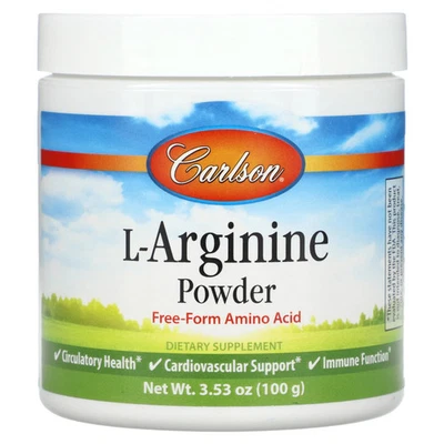 L-Arginine Powder, 3.53 oz (100 g) - Image 1 of 2