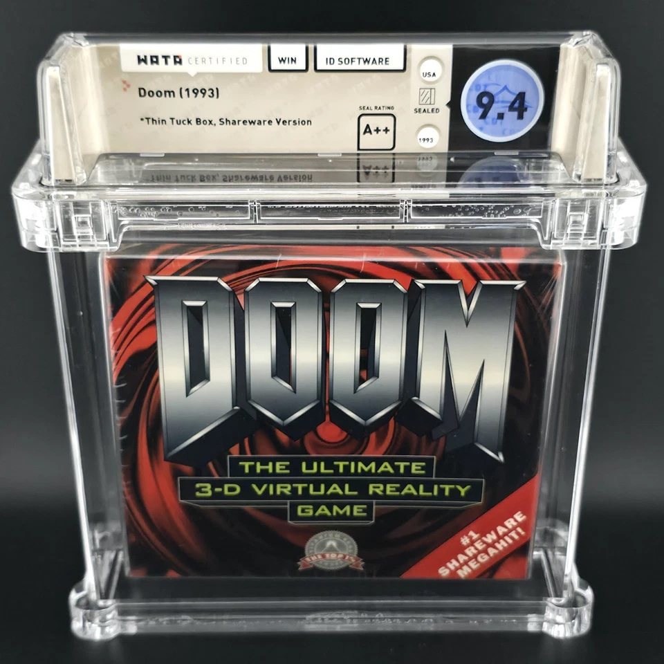 Doom: Shareware Version, WATA 9.4 A++ / ~VGA 90+ GOLD - Image 1 of 4
