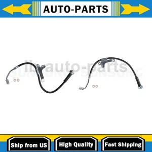 2X Front Brake Line Hose Sunsong For For Chevrolet Trailblazer 2002-2005 - Picture 1 of 10