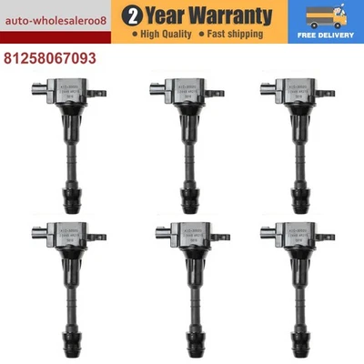 6X IGNITION COIL Pack  For Nissan PATROL GU TB48DE 4.8L 01-07 - Image 1 of 4
