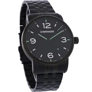 Orologio Wenger Urban Metropolitan Uomo Quadrante Nero Quarzo 01.1741.119 - Foto 1 di 2
