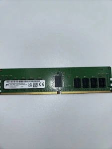 Micron 16GB DDR4 PC4-3200AA ECC Rdimm 2Rx8 MTA18ASF2G72PDZ-3G2E1UI Grade A - Picture 1 of 4