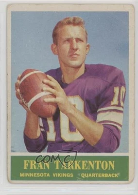 1964 Philadelphia Fran Tarkenton #109 HOF - Image 1 of 2