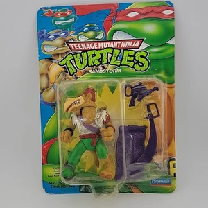 Sandstorm Unpunched Vintage 1992 TMNT Teenage Mutant Ninja Turtles MOC *Damaged* - Bild 1 von 8