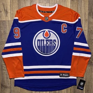 Neu mit Etikett Edmonton Oilers Connor McDavid Fanatics NHL Hockey Heimtrikot Herren L $ 175 - Bild 1 von 13