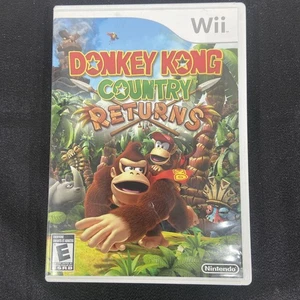 NO GAME Donkey Kong Country Returns (Nintendo Wii, 2010) Case & Manual Only - Picture 1 of 6