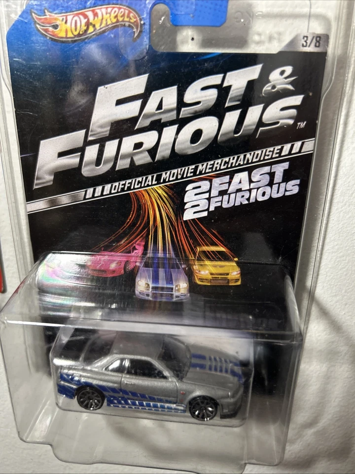 Hot Wheels Серебряная Серия Nissan Skyline GT-R Черный Вариант Спойлера и Ошибка Колеса! - Изображение 1 из 1