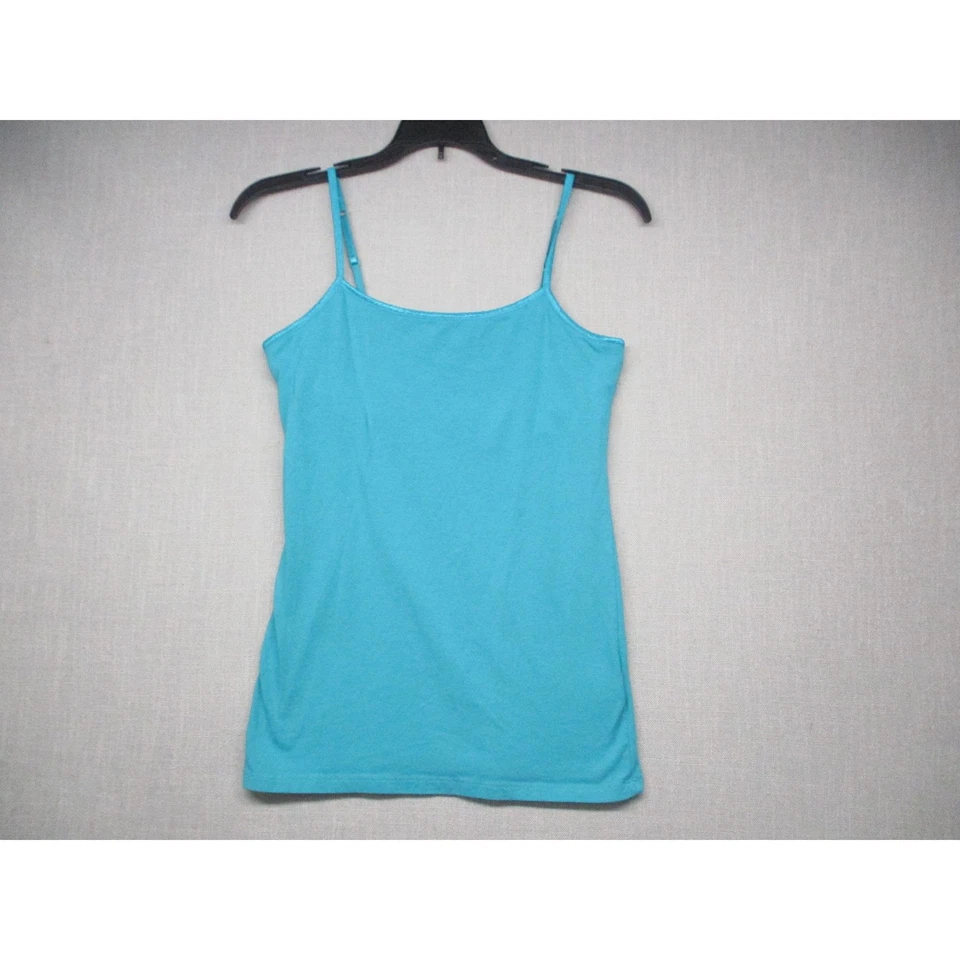 So Turquoise Y2K Stretch Casual Trendy Layering Camisole Top Womens Size Large - Image 1 of 4