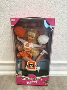 Barbie cheerleader OSU Oklahoma State University 1997 - Foto 1 di 2