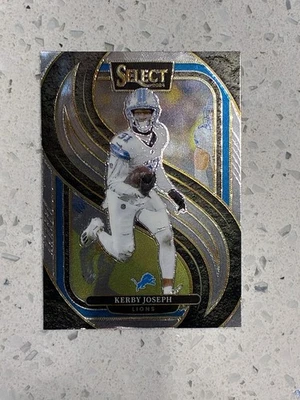 ⭐🔥🛡️ 2024 Panini Select Kerby Joseph #177 Premier Level NM Detroit Lions! - Image 1 of 2