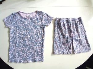 CARTER'S Girls size 6 Cute BLUE on PINK PJ Set - Picture 1 of 16