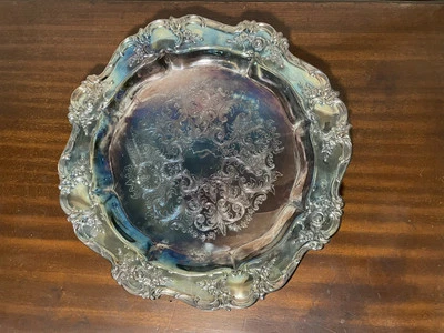 Toalla en relieve Old Master plateada Foto 1 de 4