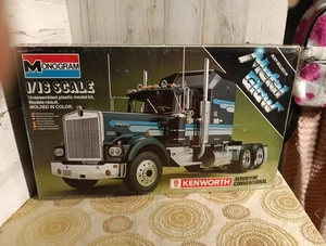 1/16 Monogram Kenworth W-900 Aerodyne 2502 1982 issue Plastic Model Kit  - Picture 1 of 3