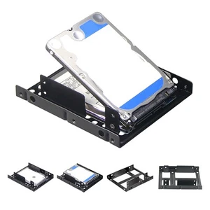 2.5 inch to 3.5 inch SSD Solid Hard Drive Bay Tray Mounting Bracket Adap_AUS& Qo - Bild 1 von 8