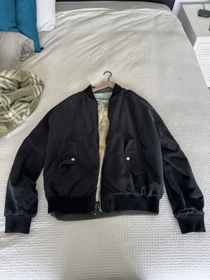 Balmain 双面轰炸机夹克尺寸 40 US / 50 EU 男式二手两次正品 — 第 1/4 张图片