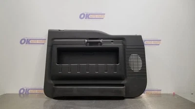 08 FORD F250 SUPER DUTY INTERIOR DOOR TRIM PANEL FRONT LEFT DRIVER BLACK - Image 1 of 4