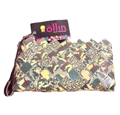 Bolso sin asas Nahui Ollin Candy Wrapper bolso de muñeca camuflaje Foto 1 de 4