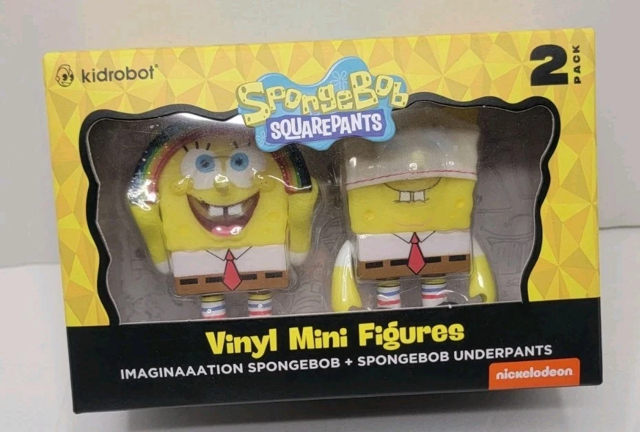 Kidrobot SpongeBob SquarePants Cartoon & TV Character Action