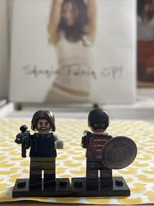 WINTER SOLDIER US AGENT LEGO MINIFIG captain america shield avenger thunderbolts - Picture 1 of 4