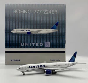 United Airlines B777-224ER Reg : N78004 Phoenix 04607 Scale 1:400 Diecast Models - Picture 1 of 11