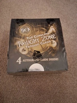Twilight Zone Rittenhouse Archives Sealed Box 50th Anniversary Edition New  - Image 1 of 4