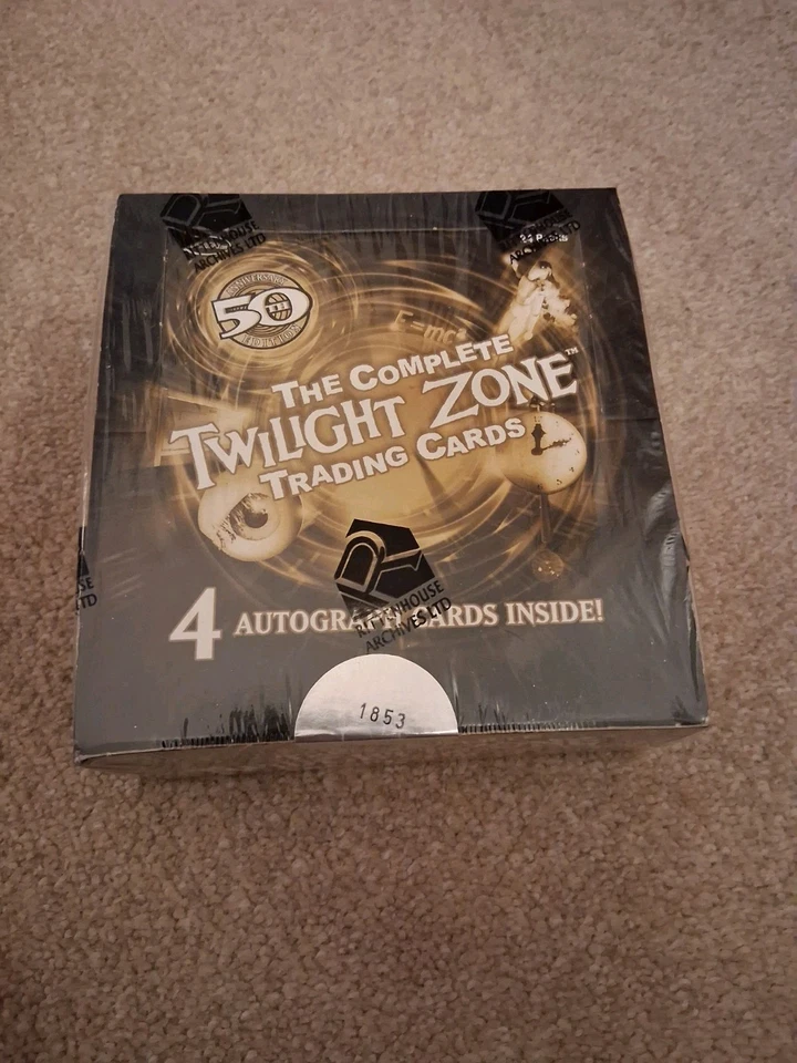 Twilight Zone Rittenhouse Archives Sealed Box 50th Anniversary Edition New  - Image 1 of 4