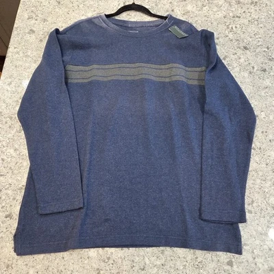 Suéter COVINGTON Vintage Azul Para Hombre Grande Y2K Tejido Cuello Redondo Manga Larga Nuevo con Etiquetas Foto 1 de 4