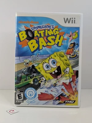 Spongebob Boating Bash (Nintendo Wii) CIB Complete w/ Manual - Image 1 of 4