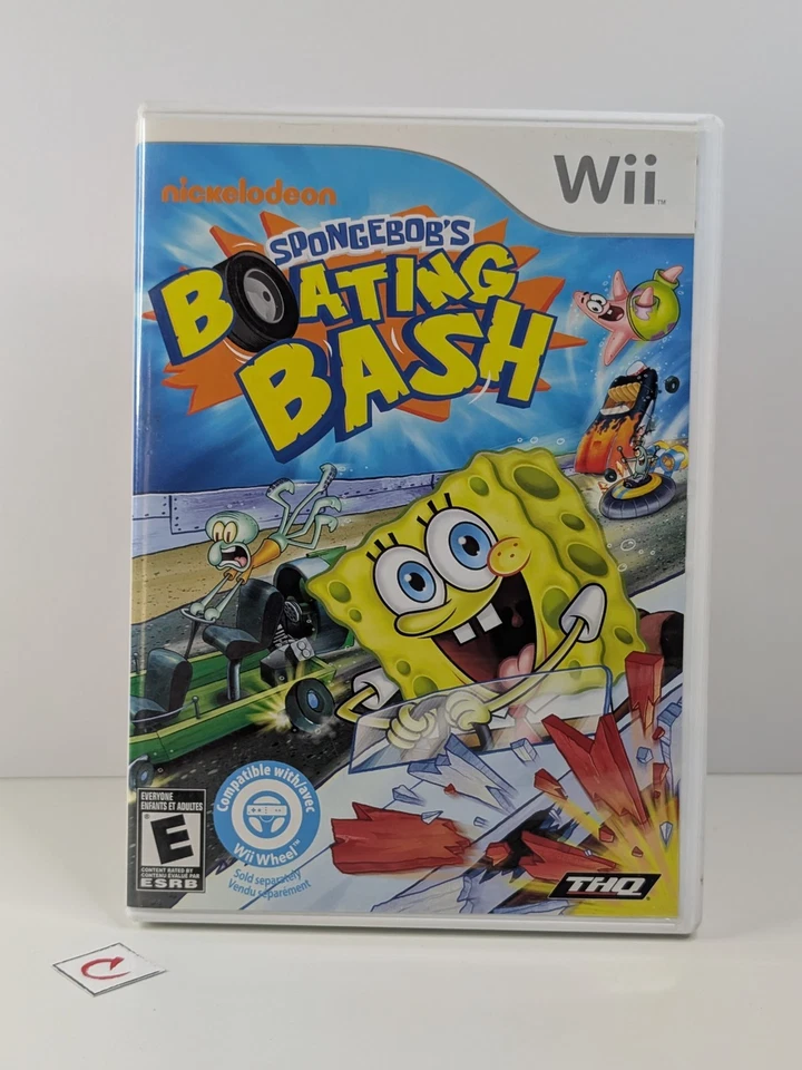Spongebob Boating Bash (Nintendo Wii) CIB Complete w/ Manual - Image 1 of 4