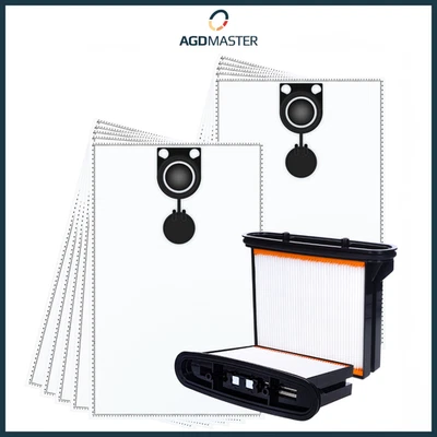 10x Staubsaugerbeutel und Filter passend für BOSCH GAS 25 STARMIX - Bild 1 von 4