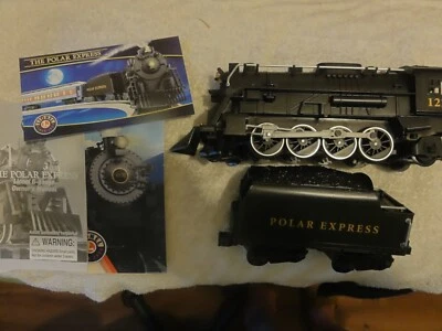 LIONEL LOCOMOTIVE & COAL TENDER POLAR EXPRESS 7-11803 G GAUGE & OWNERS MANUALS - Image 1 of 4