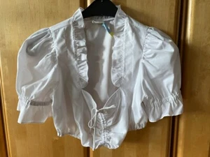 Neuwertig, frisch gereinigt: Aparte COUNTRY LINE Dirndlbluse Gr. S, weiß - Bild 1 von 5