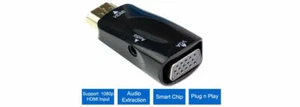 Extractor de audio de video Plug-And-Play 1080p HD a VGA - Imagen 1 de 4