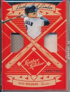 2019 LEATHER & LUMBER BAT AND BAT #/D /349 WHITE SOX - NICKY DELMONICO - Picture 1 of 1