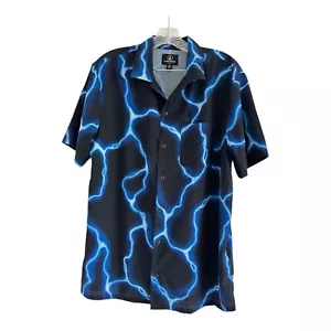 VOLCOM Men's Black (Featured Artist Travis Spinks) Short Sleeve Shirt-MEDIUM - Picture 1 of 8