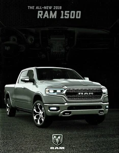 2019 Dodge Ram 1500 Pickup Truck 78-Page Deluxe Dealer Sales Brochure - NEW! - Picture 1 of 1