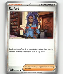 Raifort Pokemon • Uncommon • 161/167 Twilight Masquerade - Picture 1 of 1