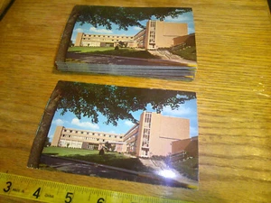 Lote original vintage 50 postales misma escena Terrance Hall Kent State Univ Ohio - Imagen 1 de 3