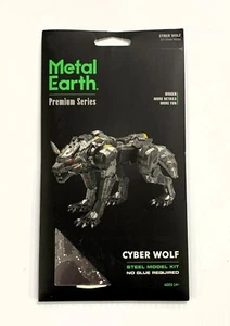 CYBER WOLF Steel Model Kit Metal Earth PREMIUM PS2020 FASCINATIONS - NEW - Picture 1 of 4