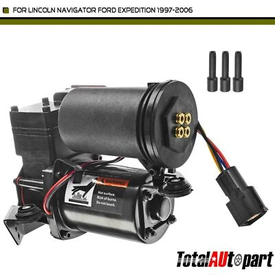 Compresor de suspensión neumática para Lincoln Navigator Ford Expedition 1997-2006 Foto 1 de 4