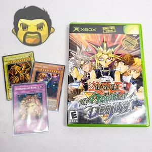 YuGiOh Dawn of Destiny Xbox CIB Microsoft Xbox 2004 Complete with Promo Cards - Picture 1 of 17