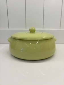 Bauer Brusche Avocado Green Al Fresco covered Casserole Mid Century Modern MCM - Picture 1 of 8