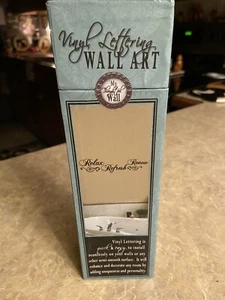 New Vinyl lettering wall art - Picture 1 of 2