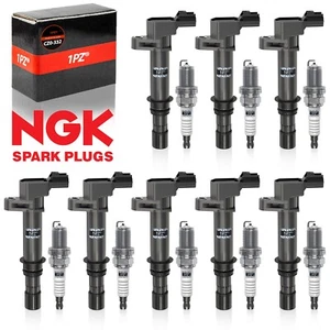 8x 56028138AF Ignition Coil Spark Plug For Mitsubishi Raider 3.7L V6 2006 - 2009 - Picture 1 of 6