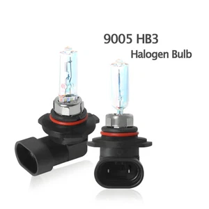 Halogen 9005 100W 4200K White Two Bulbs Head Light Dual Beam Replacement Lamp - Picture 1 of 10