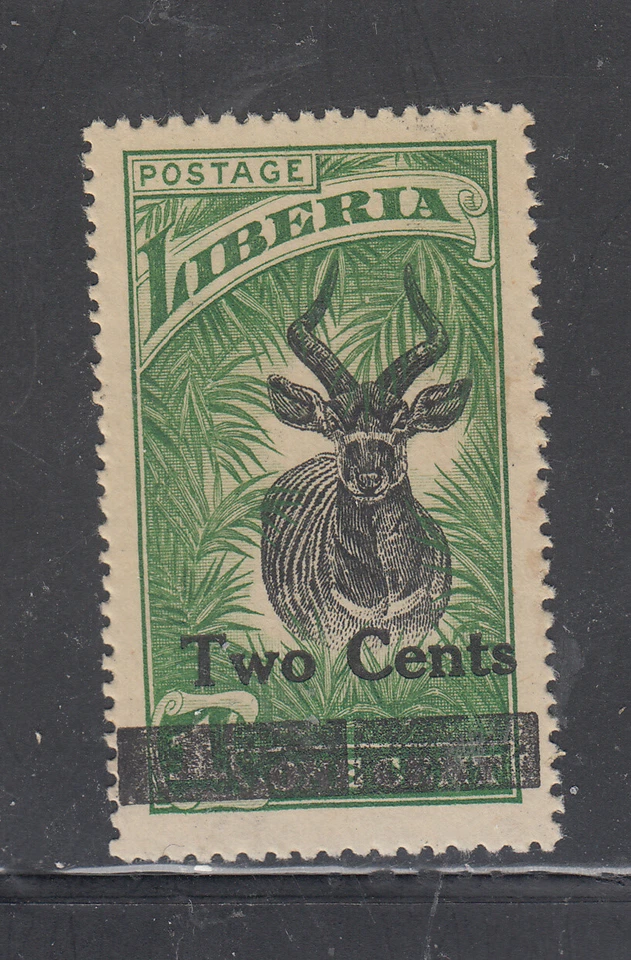 Liberia # 228 COMO NUEVO Completo 1926 Recargo Fauna Foto 1 de 1