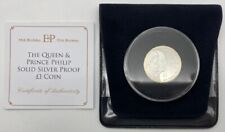 Jubilee Mint The Queen & Prince Philip 90th & 95th Birthday Silver Proof 1 Coin
